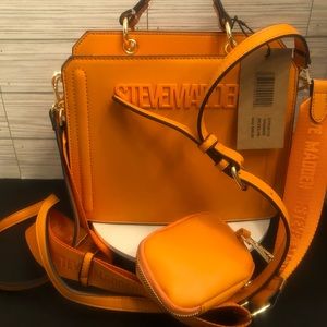 Steve Madden Orange Crossbody TikTok viral Bevelyn purse